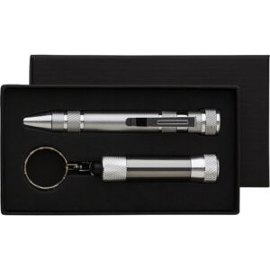 Werkzeugset mit Taschenlampe "Gino"